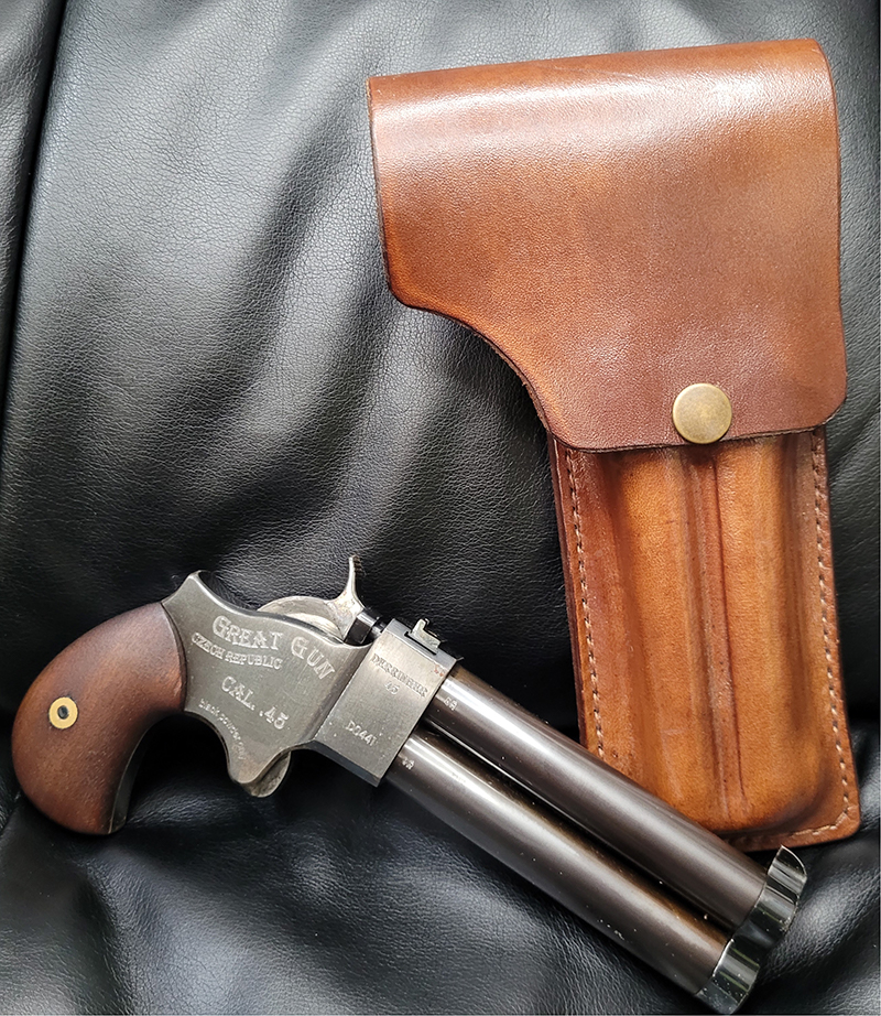 kožené pouzdro na pistol - jerva.cz